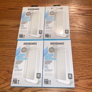 4- Glass Screen Protector pack (iPhone 6/7/8 plus)